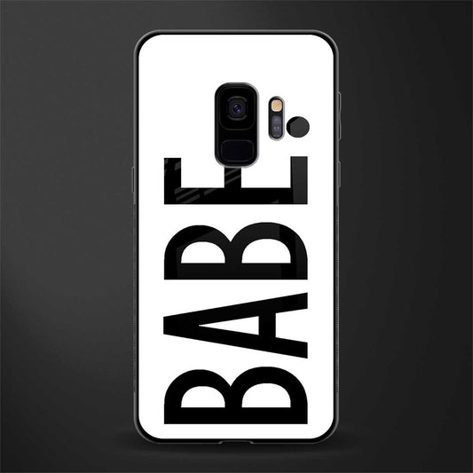babe glass case for samsung galaxy s9 image
