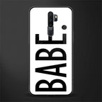babe glass case for oppo a5 2020 image