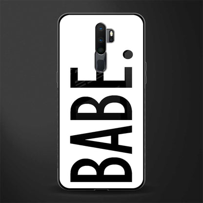 babe glass case for oppo a5 2020 image