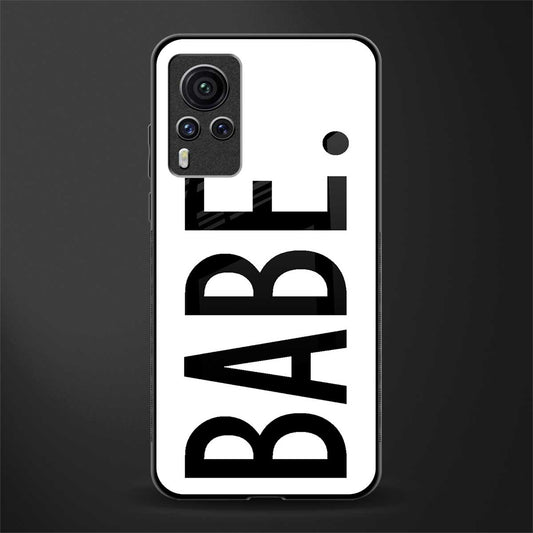 babe glass case for vivo x60 pro image