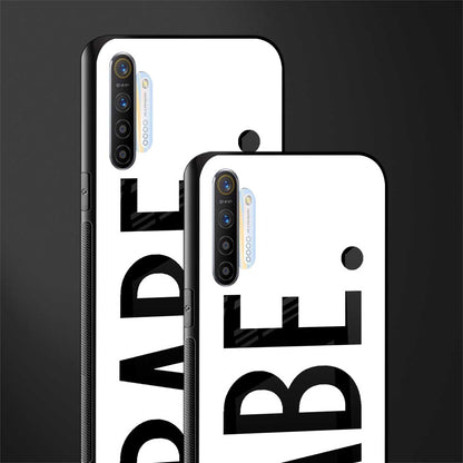 babe glass case for realme xt image-2