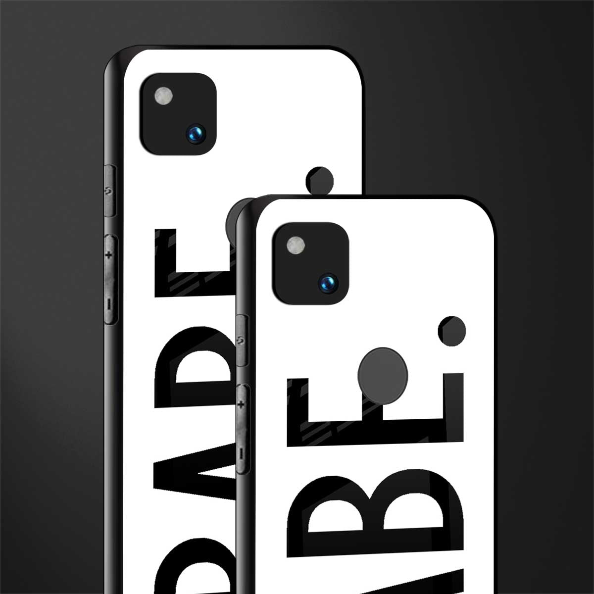 babe back phone cover | glass case for google pixel 4a 4g