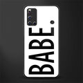 babe glass case for vivo v19 image