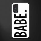 babe glass case for vivo v19 image