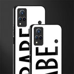 babe glass case for vivo v21 5g image-2