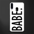babe glass case for samsung galaxy a20s image