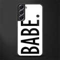 babe glass case for samsung galaxy s21 image