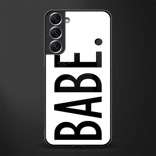 babe glass case for samsung galaxy s21 image