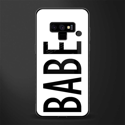 babe glass case for samsung galaxy note 9 image