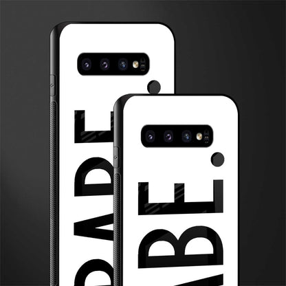 babe glass case for samsung galaxy s10 image-2