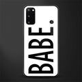 babe glass case for samsung galaxy s20 image