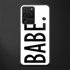 babe glass case for samsung galaxy s20 ultra image