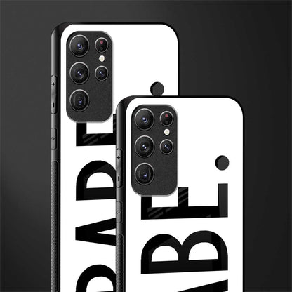 babe glass case for samsung galaxy s22 ultra 5g image-2