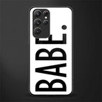 babe glass case for samsung galaxy s22 ultra 5g image
