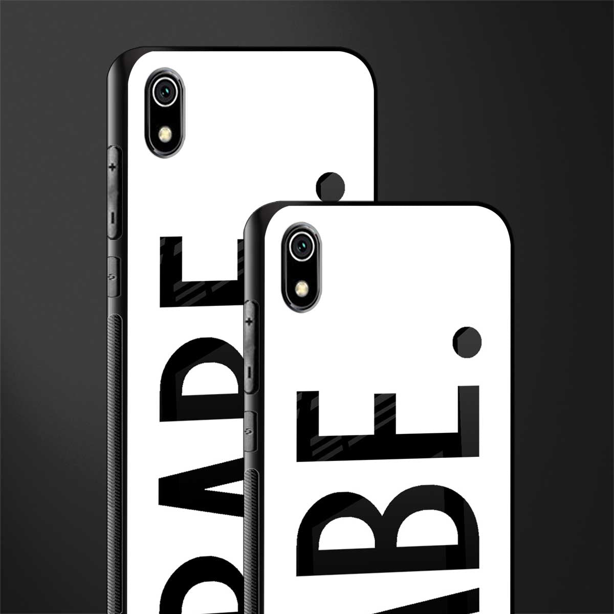 babe glass case for redmi 7a image-2