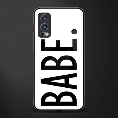 babe glass case for oneplus nord 2 5g image