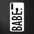 babe glass case for vivo y15 image