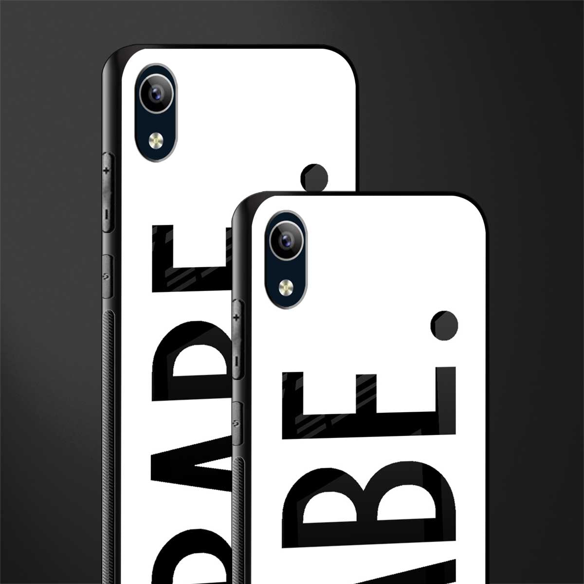 babe glass case for vivo y1s without fingerprint image-2