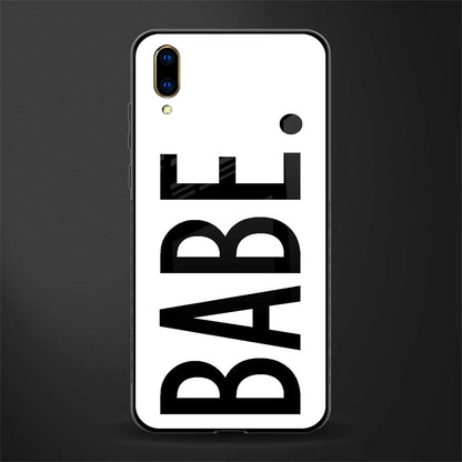 babe glass case for vivo v11 pro image