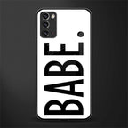 babe glass case for samsung galaxy note 20 image