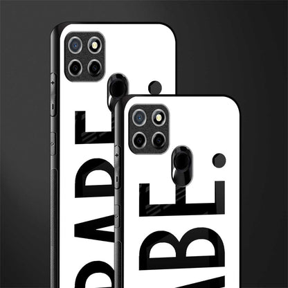 babe glass case for realme narzo 30a image-2