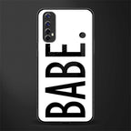babe glass case for realme narzo 20 pro image