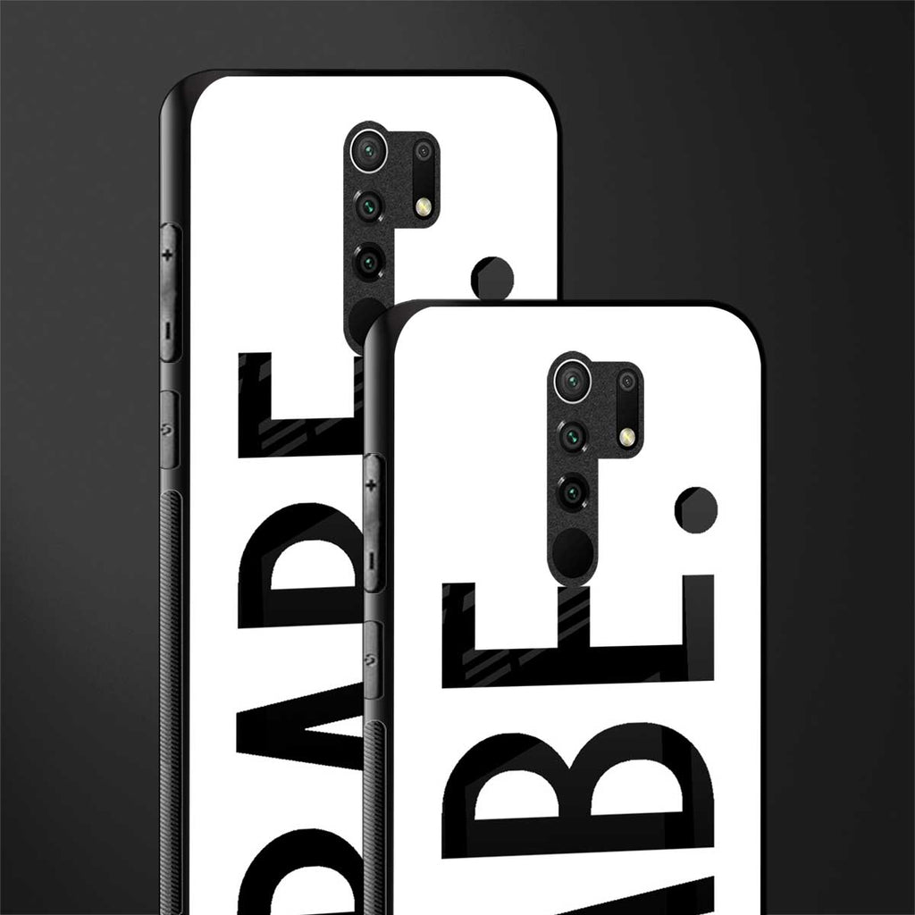 babe glass case for redmi 9 prime image-2
