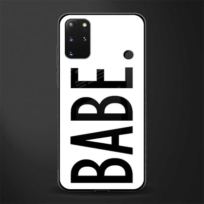 babe glass case for samsung galaxy s20 plus image