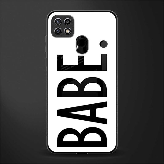 babe glass case for oppo a15s image