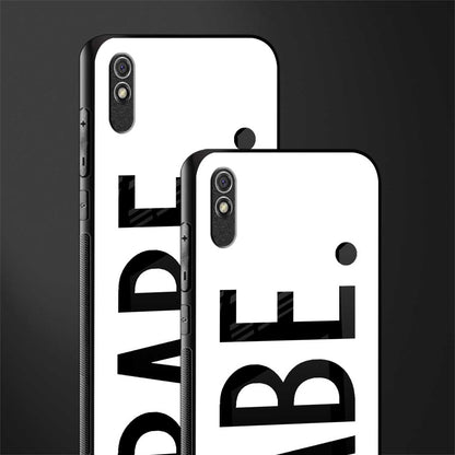 babe glass case for redmi 9a sport image-2