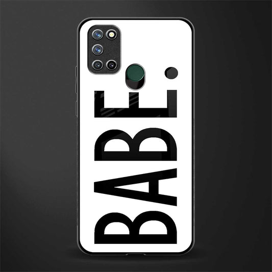 babe glass case for realme 7i image
