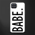 babe glass case for oppo f17 image