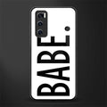 babe glass case for vivo v20 se image