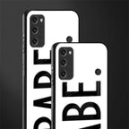 babe glass case for samsung galaxy s20 fe image-2