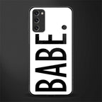 babe glass case for samsung galaxy s20 fe image