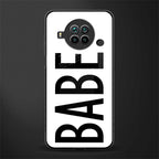 babe glass case for mi 10i image