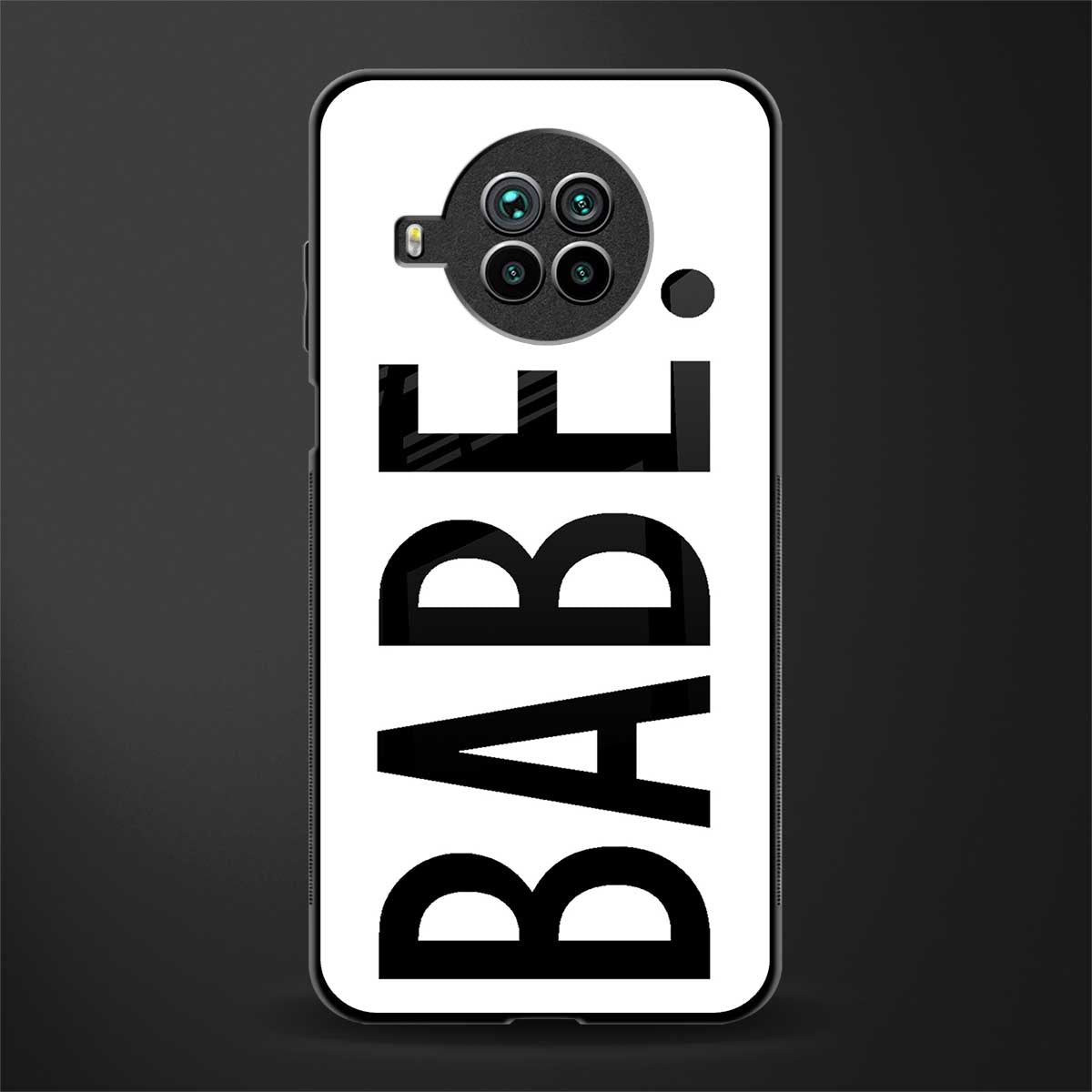babe glass case for mi 10i image