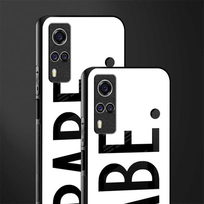 babe glass case for vivo y51a image-2