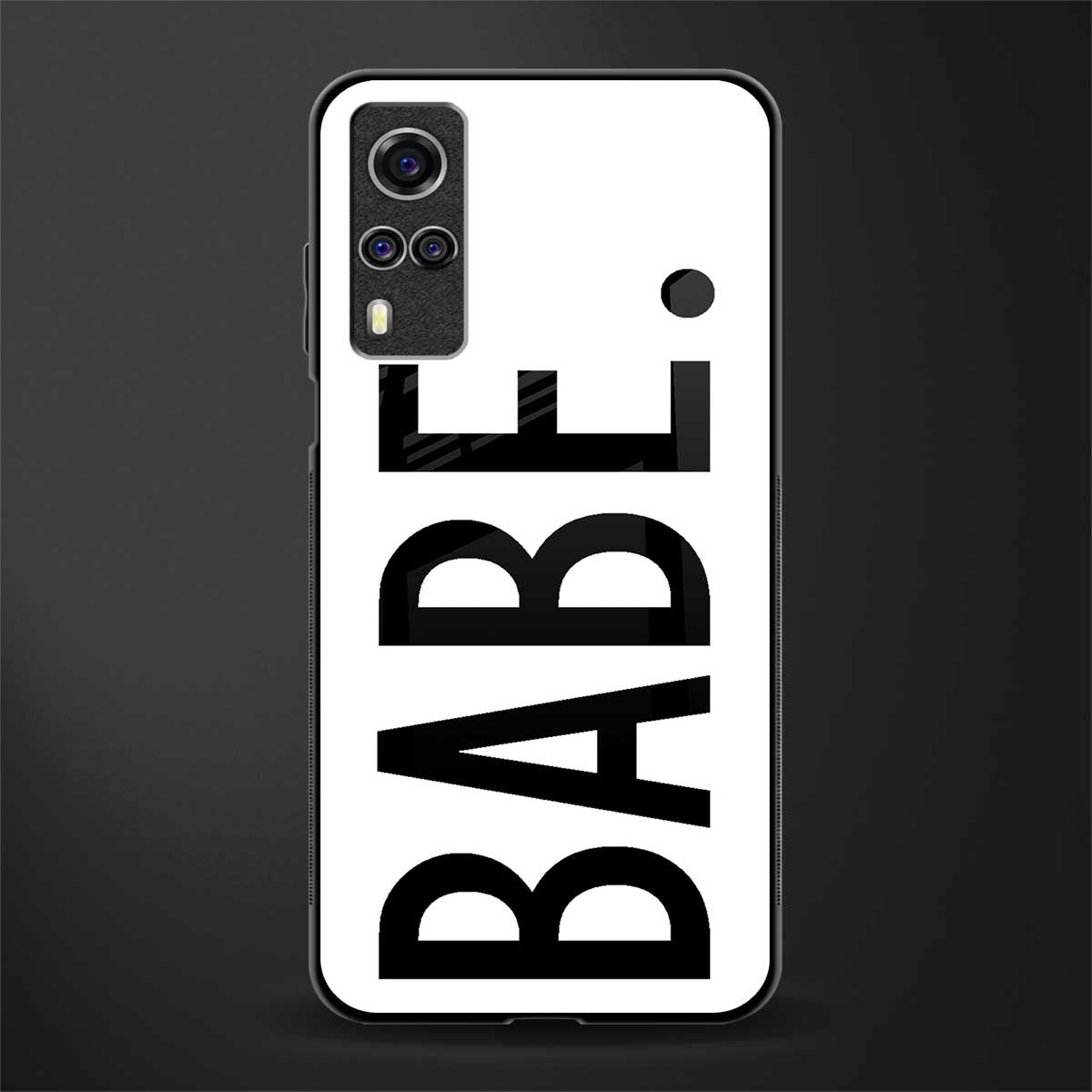 babe glass case for vivo y31 image