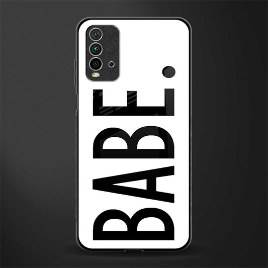 babe glass case for redmi 9 power image