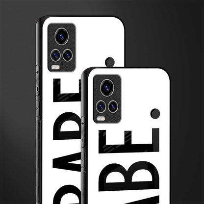 babe glass case for vivo v20 pro image-2