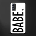 babe glass case for realme x7 image