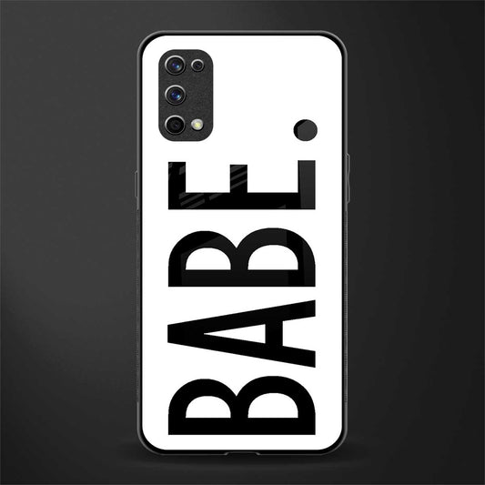 babe glass case for realme x7 pro image