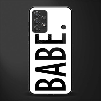 babe glass case for samsung galaxy a52 image