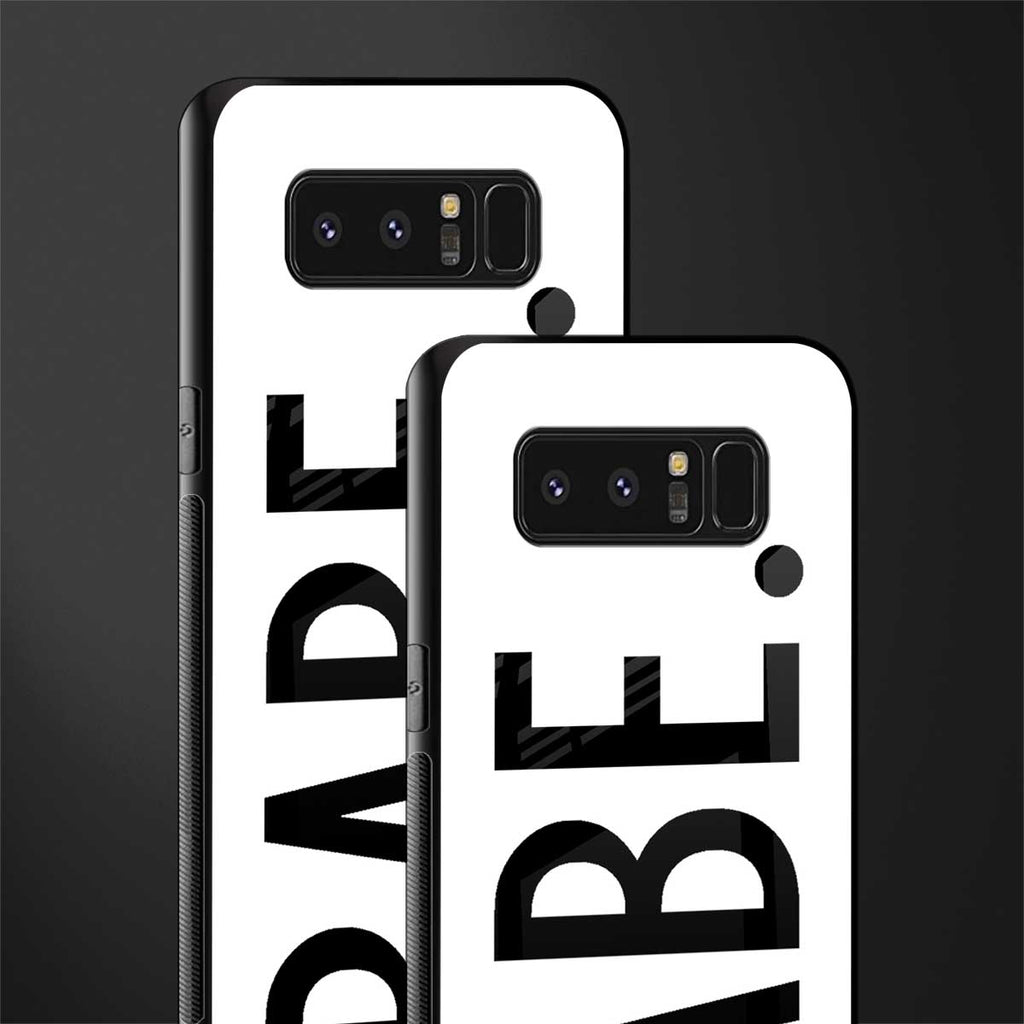 babe glass case for samsung galaxy note 8 image-2
