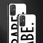 babe glass case for oppo f19 pro plus image-2