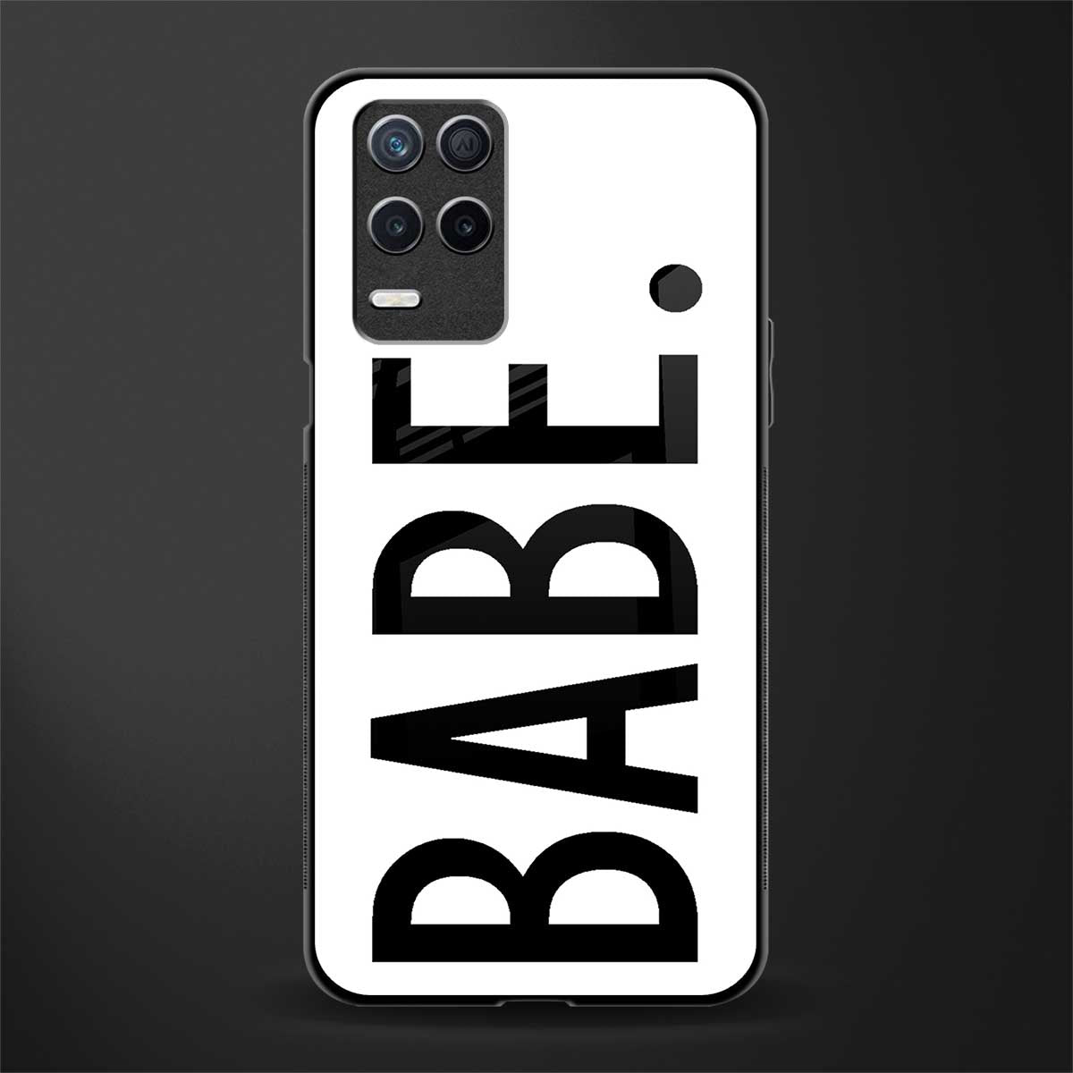 babe glass case for realme 8 5g image
