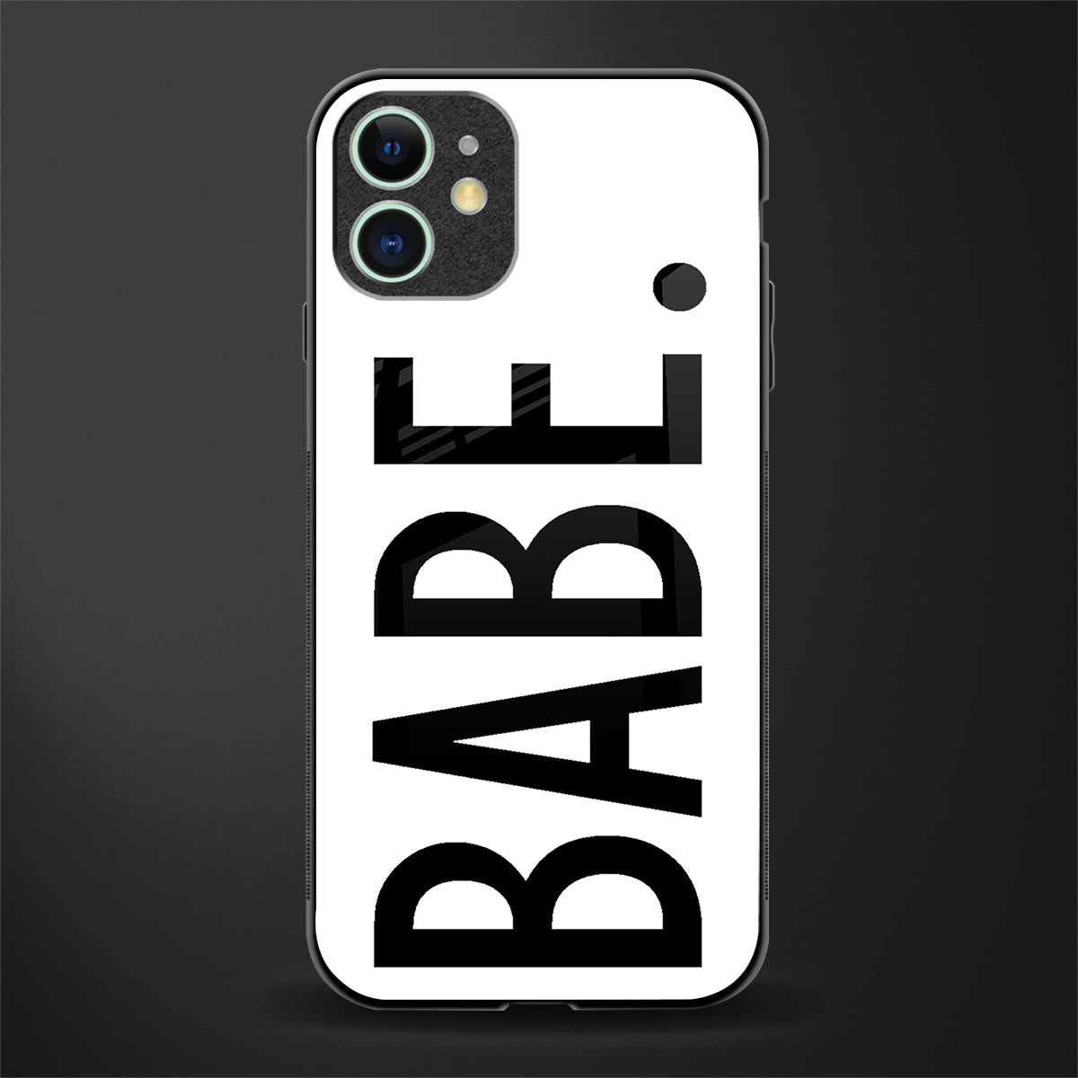 babe glass case for iphone 12 mini image
