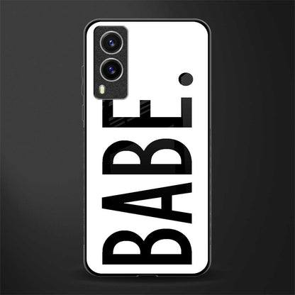 babe glass case for vivo v21e 5g image