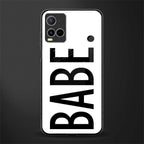 babe glass case for vivo y21s image